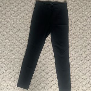 Theory Black Leggings
